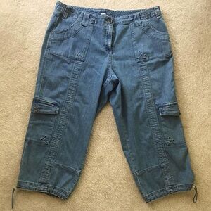 Style & Company Blue Jean Capris